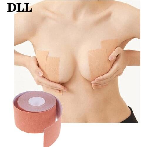 Boob Tape Breast Lift Adhensive Tape Lift Up Invisible Bra Tape Push up Sexy Backless for Women Lady