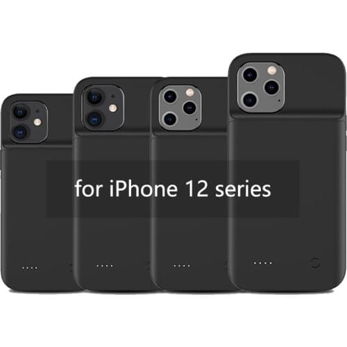 Power Bank Charging Cover For iPhone 12 Pro Max Battery Case Portable Battery Charger Cases For iPhone 12 Mini Batterie Externe