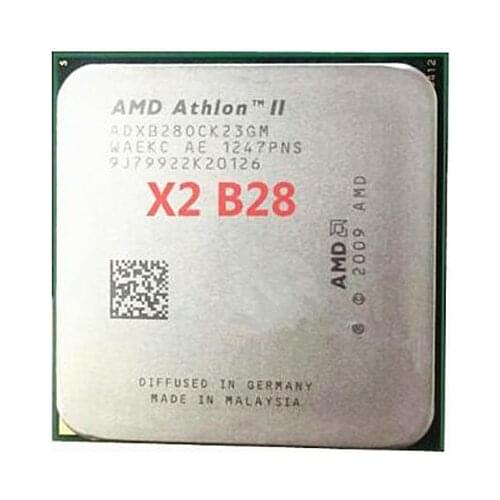 AMD Athlon II X2 B28 3.4 GHz dual-core CPU Processor ADXB280CK23GM Socket AM3