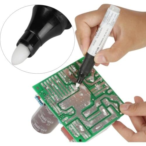 1Pcs 951 10ml 13cm Soldering Rosin Flux Pen Low-Solid No-Clean Solar Cell Panel Welding Pen For SMT SMD PCB Reworking Repairing