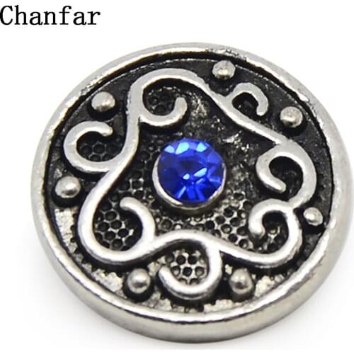 Crystal Rhinestone Snap Button Charm Jewerly For Necklace Bracelet Pendant Jewelry