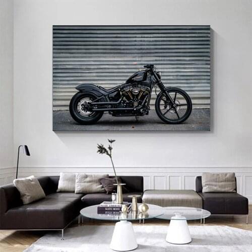 Cool Motorcycle Rider Harleydavidson KTM Kawasaki Canvas Painting Poster Print Wall Art Airplane Picture Living Room Home Decor