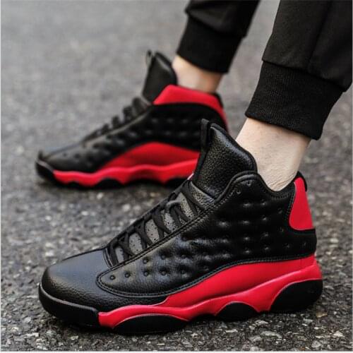 Winter High Top Sneakers Men Fashion Trending Casual Shoes Men Outdoor Lightweight Basketball Sneakers Breathable Big Size 39-46