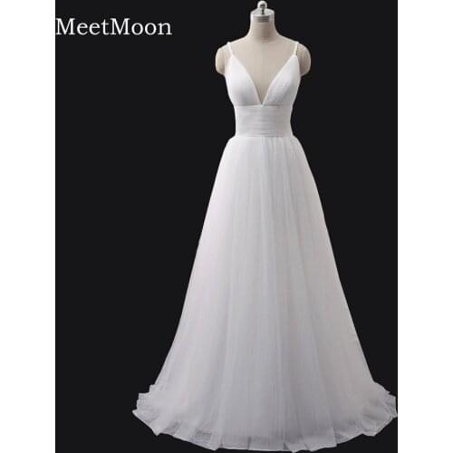 Длинные свадебные платья MeetMoon China At AliExpress