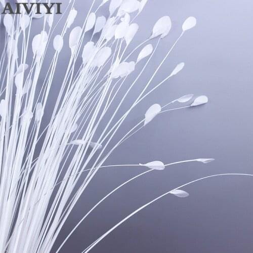 Foreign trade excellent product artificial flower wedding peacock props flower phoenix feather flying grass reed leaves onion gr