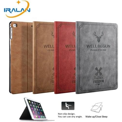 New Magnetic Deer Matte Leather Smart Case For Huawei MediaPad M3 8.4 BTV-W09 BTV-DL09 Auto Wake Sleep Stand Flip Cover Film+Pen