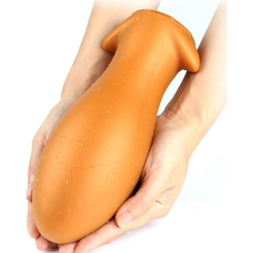 Huge Butt Plug Big Anus Dilator New Anal Plugs Adult Sex Toys Soft Liquid Silicone Prostate vaginal Massager Heavy Big Dildo