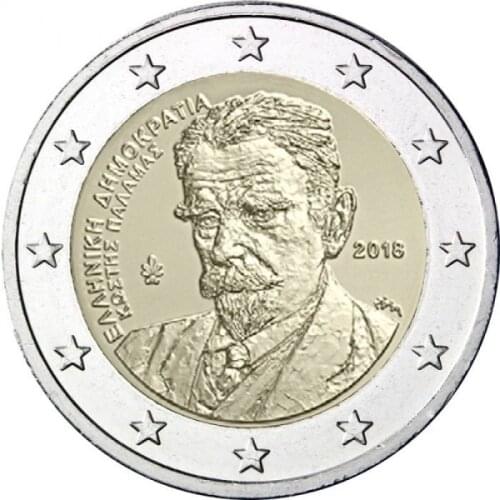 Greece 2018 artist Curtis 75th anniversary 2 Euro commemorative coin 100% Real Genuine Original Coin