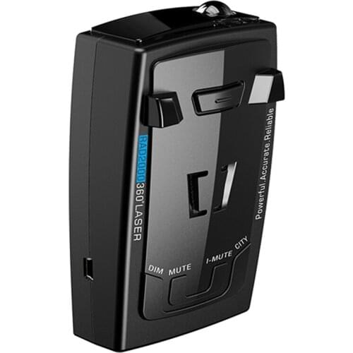 Portable GPS X/K/KA-band LED Display 360 Degrees Radar-Detection Devices Detector Vehicle Speed Control Radar Detector