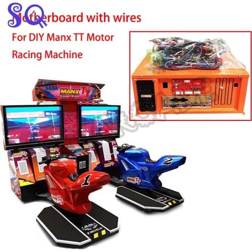 Amusement Machine Coin Operated Simulator 3D Drift Moto Driving Motorbike Car Racing Video Arcade Game Machine