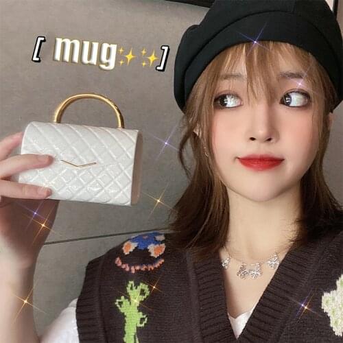 European Style Pendulum Class Light Luxury Milk Coffee Mug Girl Heart Cute Ceramic Cup Creative Simple Bag Water Cup