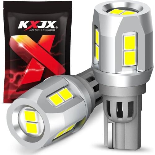 KXJX 2pcs W16W T15 LED Canbus No Error Bulbs 921 912 LED Backup Light Car Reverse Parking Lamp Xenon White Error free Car Lights