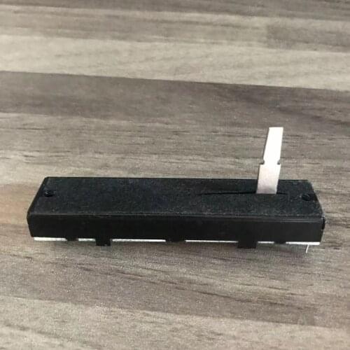 Straight Slide Track Type 72MM RA45D2F-211 Slide Potentiometer Switch B20Kx2