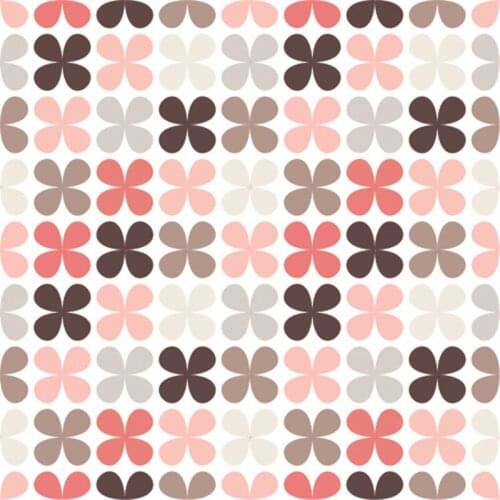 VinylBDS Pink Photographic Background Clover Pattern Color Fabric Backdrop Children Backgrounds For Photo Studio Wedding10x10ft