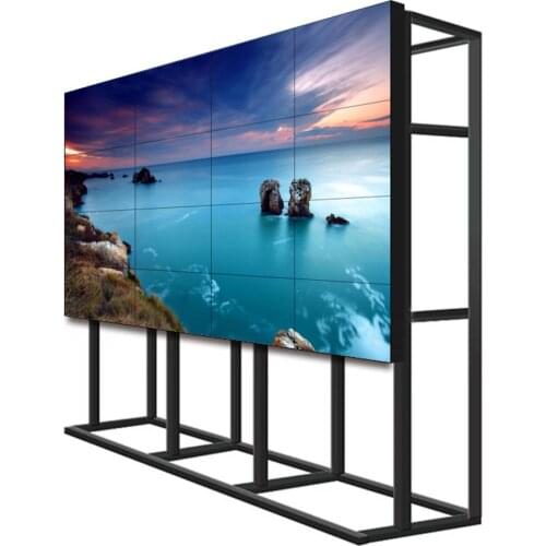 Indoor 3x3 lcd video wall DID customized 46 inch 1.7mm ultra narrow bezel lcd video wall