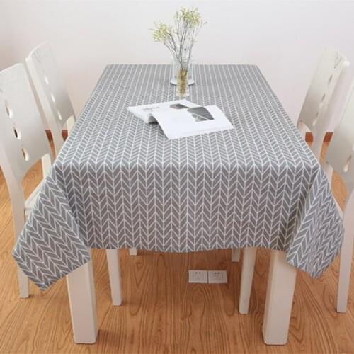 6 Sizes Table Cloth Country Style Plaid Print Rectangle Square Table Cover Tablecloth Home Textile Home Kitchen Decoration