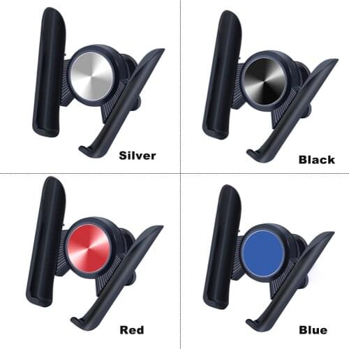 Universal 360 Car Phone Holder Rotation Holder for Phone In Car Air Vent Mount Phone Stand Black