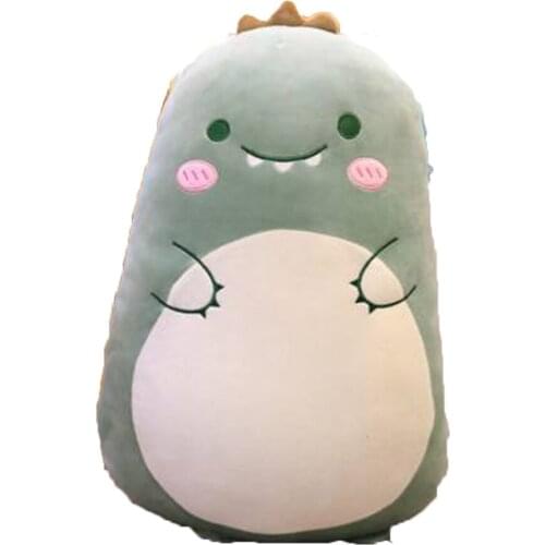 Dinosaur chick penguin little rabbit rabbit plush toy cute pig doll send girls bed holding sleeping doll long strip pillow cushi