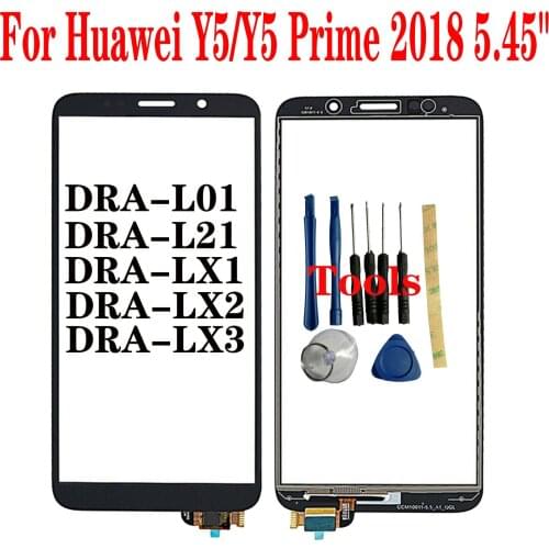 For Huawei Y5/Y5 Prime 2018 DRA-L01 DRA-L21 DRA-LX2 LX3 Outer Glass Touch Screen
