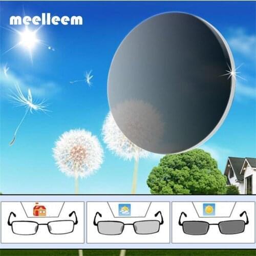 Photochromic Progressive Multi Focus Custom Prescription Lense 1.56 1.61 1.67 Myopia Eyeglasses Optical Prescription Glasses