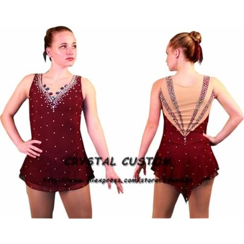 Custom-Made Figure Skating Dress Adult New Brand Figure Skating Dresses For Competition DR4744