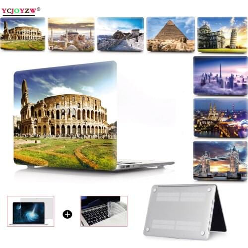 New2020 building Case Cover for MacBook Air 13: A1466 A1932 A2179 Pro Retina 11 12 13 15 16 inch A2289 A1706 A1708 A1989 A2159