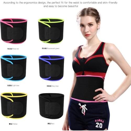 Fashion waist trainer corset shaper girdle body shapers fitness sweat belt sports belt