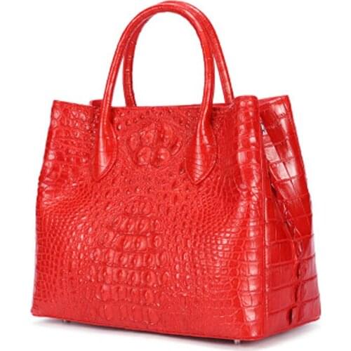 Sanpijiang new crocodile leather women crocodile bag Female bag Real crocodile leather bag women handbag fashion Female bag