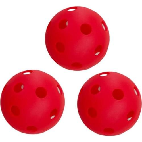 Durable Outdoor Pickleball Balls 40 Holes Training Pickleball Accessories 72mm Standard Pickle Ball Balls