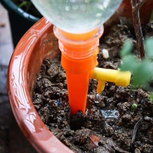Garden Automatic Dripper Drip Irrigation System Bottle Ajustable Spike Watering Device for Indoor Outdoor Plants Flower
