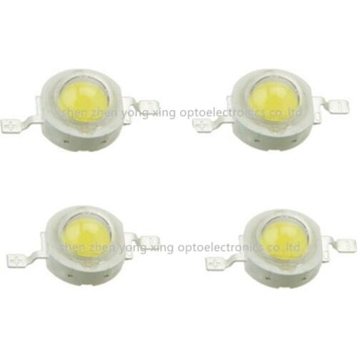 10pcs 5W 4-Chip High power led chip Cool White 30000K LED Chip Light Parts