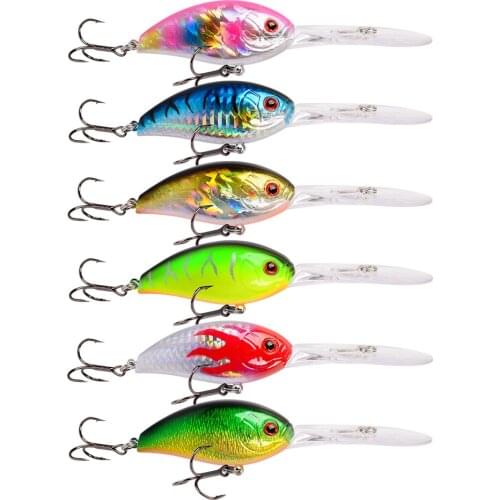 1PCS Minnow Fishing Lure 11cm 18g Floating Artificial Hard Bait Bass Wobbler Lures Crankbaits Fishing Pike Treble Hooks Tackle