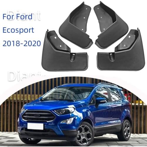 For Ford Ecosport 2018-2020 Car Mudguard Anti-splash Anti-Fouling Front Rear Fender Accessories