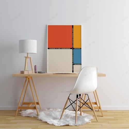 Bauhaus hommage Modern Gallery Wall decor Print High Quality Exhibition Abstract Poster Digital downloadable print, Wall decor