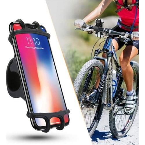 Mountain Bike Phone Holder Universal Motorcycle Bicycle Mobile Cell Phone Stand Handlebar Clip Holder