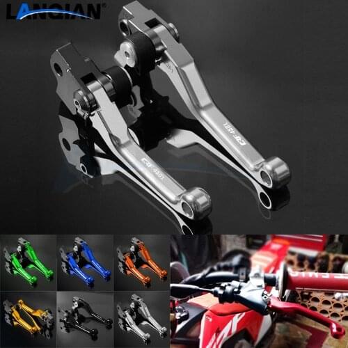 For Honda CRF450X Dirt Bike Pivot Lever Motorcycle Brake Clutch Lever CRF 450 X 2005-2017 2010 2011 2012 2013 2014 2015 2016