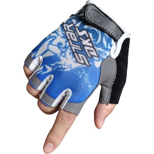 Finess Couple Gloves High Elastic Mesh Stretch Fabric Half Finger Cycling Gloves Outdoor Sports Gloves Cycling Equipments