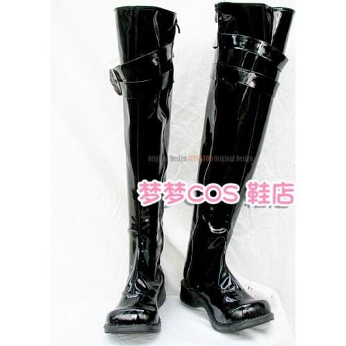 HITMAN REBORN! Kuromu Dokuro Anime Characters Shoe Cosplay Shoes Boots Party Costume Prop