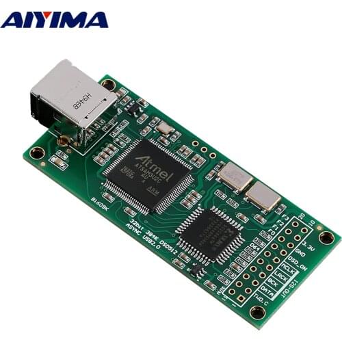 AIYIMA USB IIS Digital Interface DAC Decoder Support 32bit 384K DSD512 USB to I2S For AK4497 ES9038 AK4493 Decoder Refer Amanero
