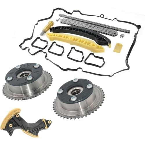 AP02 Timing Chain Kit & Valve Cover Gasket & Tensioner For Mercedes C230 W203 M271 1.8L Camshaft A2710300963 2710300963