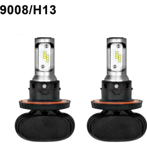2pcs H13 Led Fog Light Driving Bulb 12/24v Fog Lamp Headlamp 18000lm White 6000k Car Headlight Car Replacement Accessories