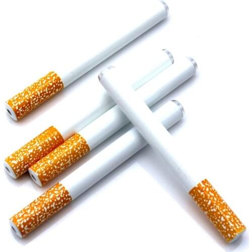 Metal Pipe 78mm Cigarette Holder Pipe Aluminum Alloy Small Pipe