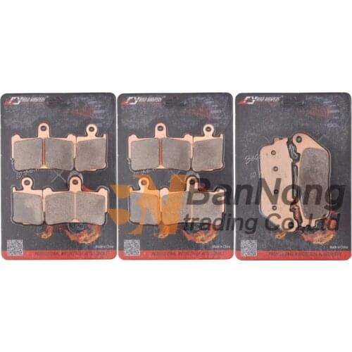 Motorcycle metal sintering brake pads For Honda VFR1200F VFS1200 VFR 1200F VFS 1200 2010-2011-2012-2013-2014-2015-2016