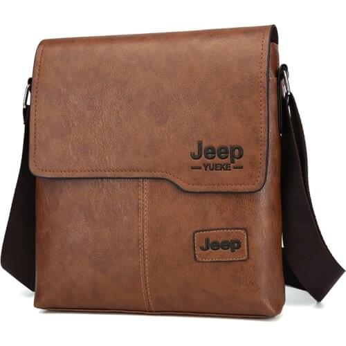 Fashion Mens Handbag Shoulder Bag Vintage Trends PU Leather Retro Messenger Bag Stylish Casual Male Crossbody Shoulder Bag SAC