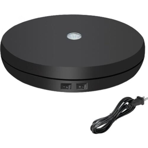 Motorized Turntable Display 360 Degree Electric Rotating Display Turntable for Display Jewelry Watch Digital Product