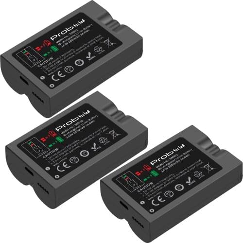 3.65V 6800mAh Rechargeable Lithium-Ion Battery Compatible with Ring Video Doorbell 2, Ring Spotlight Cam and Ring Stick Up Cam