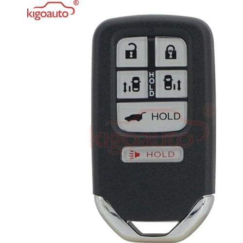 KIGOAUTO KR5V1X smart car key 6 button 313.8Mhz ID47 PCF7938 72147-TK8-A61 for Honda Odyssey Driver 2014 2015 2016 2017