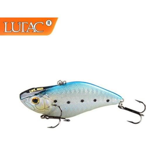 Lutac VIB Sinking Vibration Fishing Wobblers Lure 70mm 14g Swimbaits Artificial Tackle