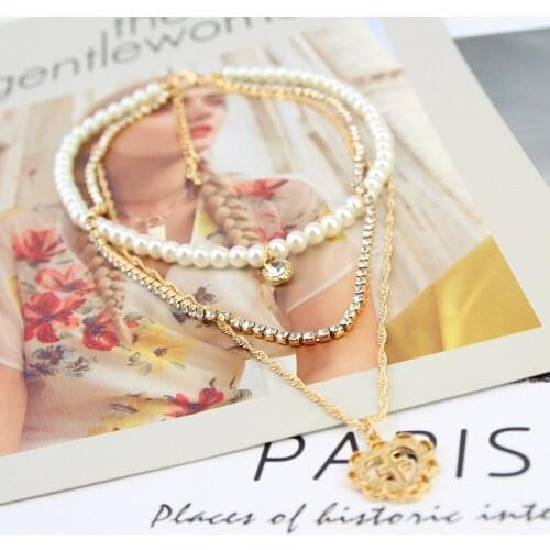 Женские ожерелья из жемчуга TOUCHEART China At AliExpress