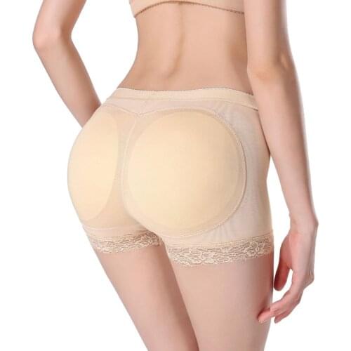 Womens Fashion Shaper Padded Butt Lifter Panty Butt Hip Enhancer Fake Hip Shapwear Underwear Briefs Push Up Panties
